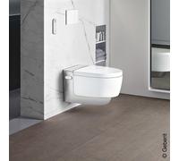 Geberit AquaClean Mera WC japonais suspendu avec TurboFlush, avec abattant WC, 146210211,