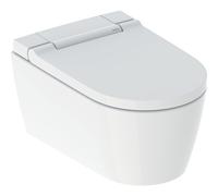 Geberit AquaClean Sela WC lavant mural, installation complète L : 56,5 l : 37,5 cm, avec abattant blanc 146220111