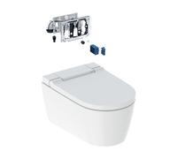 Geberit AquaClean Sela WC japonais suspendu avec TurboFlush, avec abattant WC, 146226011,