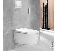 Geberit AquaClean Sela WC lavant suspendu avec TurboFlush, avec abattant WC, 146220JT1,