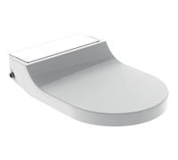 Geberit Aquaclean tuma Abattant WC - douche intégrée - verre blanc décor - blanc 146.270.si.1