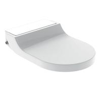 Abattant wc multifonction Tuma Comfort Aquaclean Geberit Blanc/givré Chiusura ammortizzata Da ordinare