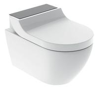 Geberit AquaClean Tuma Comfort Système de WC complet, encastré, WC suspendu, 146290SJ1, Couleur: Verre Noir - CM