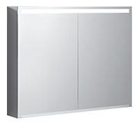Keramag Armoire de toilette Geberit Option avec Ã©clairage, deux portes, largeur 90 cm, 500583001 - 500.583.00.1