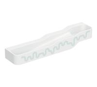 Geberit Bambini jeu et lavabo, L:180cm, 4 places de lavage, bassin plus bas à gauche, sans trop-plein, 502977792, Couleur: blanc alpin / décor : vert forêt - vert clair / sans trou de lapin - CM