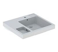 Geberit Bambini lavabo 162700000 60 x 55 cm, avec trou à droite , avec trop-plein, blanc
