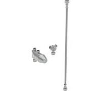 Geberit Bambini Mini thermostat 599113000 comme protection contre les brûlures, pour mitigeur lavabo