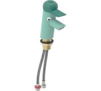 Robinetterie de lavabo Geberit Bambini Mitigeur monocommandé, pour enfants, 116.207., Couleur: Vert clair / vert forêt - CM