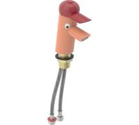 Robinetterie de lavabo Geberit Bambini Mitigeur monocommandé, pour enfants, 116.207., Couleur: orange / rouge carmin - CM