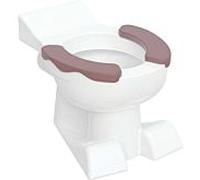 Geberit Bambini à poser au sol WC 212010600 blanc KeraTect, 6 l, siège rouge carmin