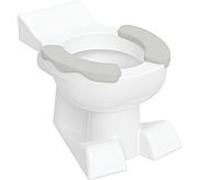 Geberit Bambini à poser au sol WC 212015600 blanc KeraTect, 6 l, siège gris agate