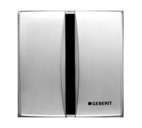 Geberit Basic bouton de chasse d'eau pour urinoir chrome mat 115.804.46.5