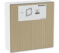 Geberit protection du bâtiment 244654001 pour plaque de recouvrement, pour mitigeur lavabo avec boîtier de fonction encastré