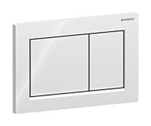 Geberit Betätigungsplatten Omega 20 Square 115080KH1 chromé, pour réservoirs Omega