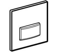 Geberit BetPl. Sigma50 de 2013 à UR-Ctrl. 242764111 avec pneumatique Sp-Ausl. blanc alpin