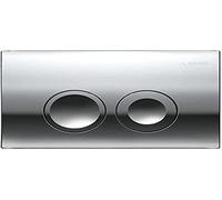 Geberit - Bouton Poussoir Geberit delta21, pour double charge de chasse : chromé • Nte (115.125.21.1)
