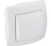 Geberit - Bouton Poussoir Manuel pour chasse simple, pour système de chasse pour inod Oros Geberit avec portail de chasse pneumatique : (240.571.11.1)