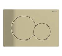 Plaque Geberit Sigma01 Rouille Brillante Double Bouton | 115.770.DT.5 Laiton