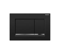 Geberit Sigma 30 115883KM1 noir / chromé brillant