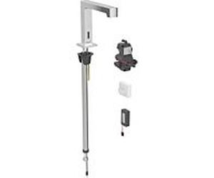 Geberit Brenta infrarouge mitigeur lavabo ensemble de support, à piles, boîtier de fonction mitigeur lavabo , chromé brillant, sans mélangeur