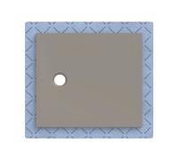 Geberit CleanFloor30 Receveur de douche rectangulaire/carré, 551003291,