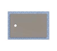 Geberit CleanFloor30 Receveur de douche rectangulaire/carré, 551015291,