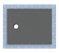 Geberit Receveur de douche CleanFloor30 551004DM1, affleurant au sol, 100 x 80 cm, graphite mat