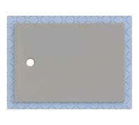 Geberit Receveur de douche CleanFloor30 551023291 affleurant joint polaire 100 x 140 cm gris mat