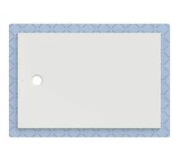 Receveur de douche Geberit CleanFloor30 551024001, affleurant au sol, avec joint d'étanchéité en polaire, 100 x 150 cm, blanc mat