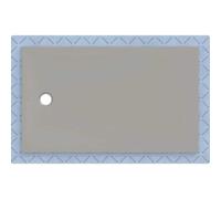 Geberit Receveur de douche CleanFloor30 150×90 cm affleurant au sol, voile d'étanchéité, gris mat