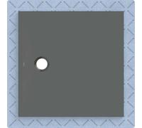 Geberit Receveur de douche CleanFloor30 551011DM1 affleurant joint polaire 90x90 cm graphite mat