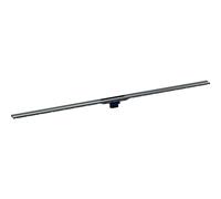 Geberit caniveau de douche CleanLine 154440QC1 30-90 cm x 4,4 cm, noir chromé brossé, au ras du sol