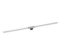 Geberit CleanLine caniveau de douche 154440KS1 30-90 cm x 4,4 cm, acier inoxydable brossé, au ras du sol