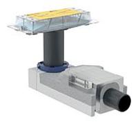 Geberit Set de montage brut CleanLine 154150001 Ø 50 mm pour hauteur 90 mm