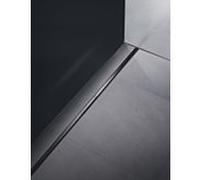 Caniveau de douche Geberit CleanLine50, longueur 30-130cm (dÃ©montable), 154447, Coloris: poli / chrome noir - 154.447.QC.1