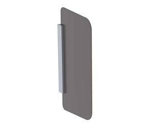 Geberit-cloison 115,211.TF.1 séparateur pour urinoir en verre umbra