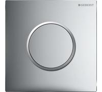 Geberit HyTouch - Plaque de commande pour urinoirs chrome ultra brillant / finition satin chromé / chrome ultra brillant