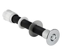 Geberit, commande pneumatique pour WC, rinçage à 1 quantité, avec contre-écrou, pour établissements publics, 115943211 - CM