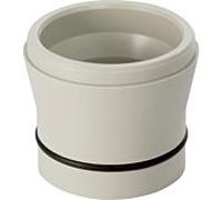 Geberit cône de tube 352333081 Ø 50/46 mm, avec joint torique, plastique, gris galet
