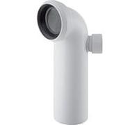 Geberit connexion WC Geberit Connexion supplémentaire à droite, 90 degrés, 110 mm, PP, blanc