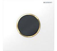 Geberit contrôle urinoir Typ 10 116035KK1 infrarouge / batterie, blanc / plaqué or