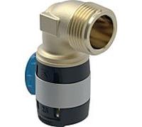 Geberit Coude de transition FlowFit 620512001 DN 20/25, Ø 25 mm, R 2000 , 90 degrés, avec filetage extérieur
