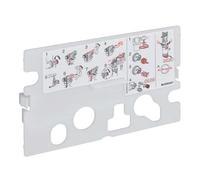 Geberit - Couvercle De Protection, Pour Chasse d'eau encastrée Geberit Kappa 15 cm (240.206.00.1)