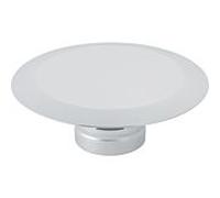 Geberit couvercle d'écoulement d62-11, 150251211 pour écoulement de receveur de douche, chromé brillant