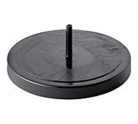 Geberit Couvercle d'extrémité Pe 365812161 PE-HD, DN 70, noir, pour soudage miroir