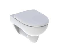 Pack WC suspendu à fond creux Geberit Renova avec abattant WC, Avec Bride