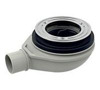 Geberit Écoulement de receveur de douche d90 150580001 sans trop-plein hauteur eau 30 mm sortie PP