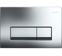 Geberit Delta bouton de chasse d'eau pour WC chrome brillant 115.119.21.1