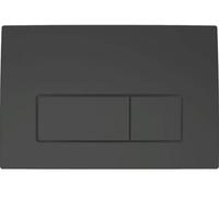 Geberit Delta bouton de chasse d'eau pour WC noir 115.119.14.1