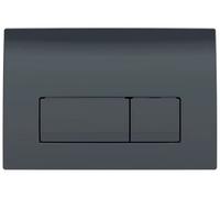 Geberit Delta bouton de chasse d'eau pour WC noir 115.119.DW.1